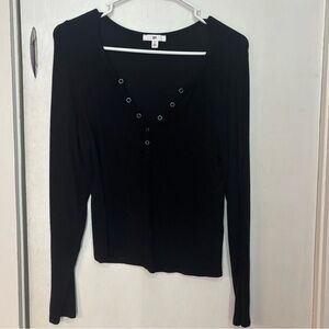 BP. Women's Long Sleeve Rib
Henley